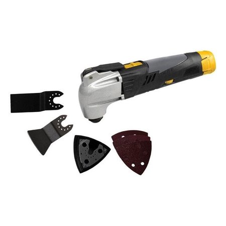 STEEL GRIP Steel Grip 2504090 12V Multi-Tool for Cutting & Sanding - Gray & Yellow 2504090